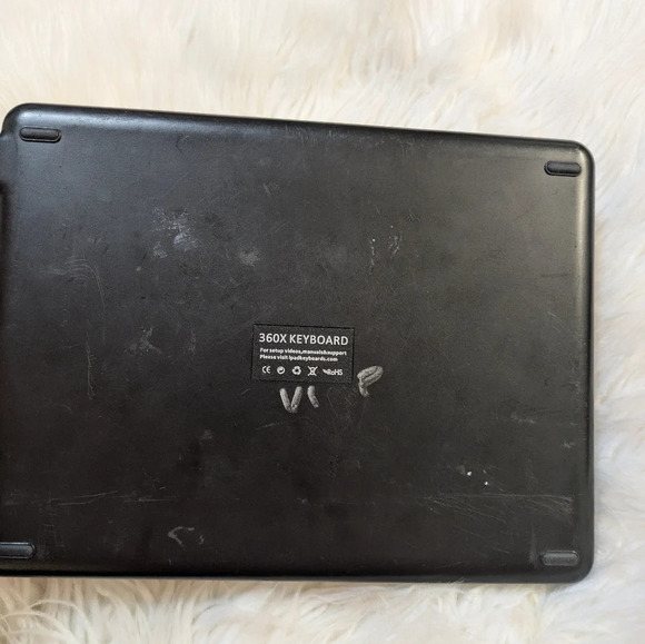 360X All In One 360 Degree Keyboard Case For iPad 9.7" Multi Color Backlight - Picture 4 of 5